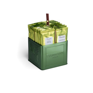 Coffret de tisanes Tendrement : 32 sachets cristal de tisane Coffret de tisanes Tendrement : 32 sachets cristal de tisane