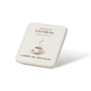 Boîte de 12 napolitains de chocolat au lait 38 % et noir 60% Boîte de 12 napolitains de chocolat au lait 38 % et noir 60%