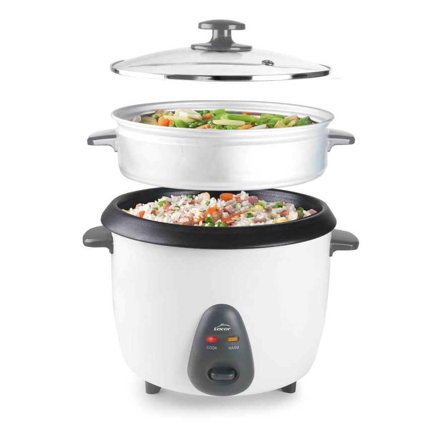 Cuiseur à riz 1,8L White - Lacor
