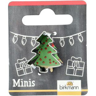 Mini emporte-pièce en inox Noël : sapin 2.5 cm - Birkmann Mini emporte-pièce en inox Noël : sapin 2.5 cm - Birkmann