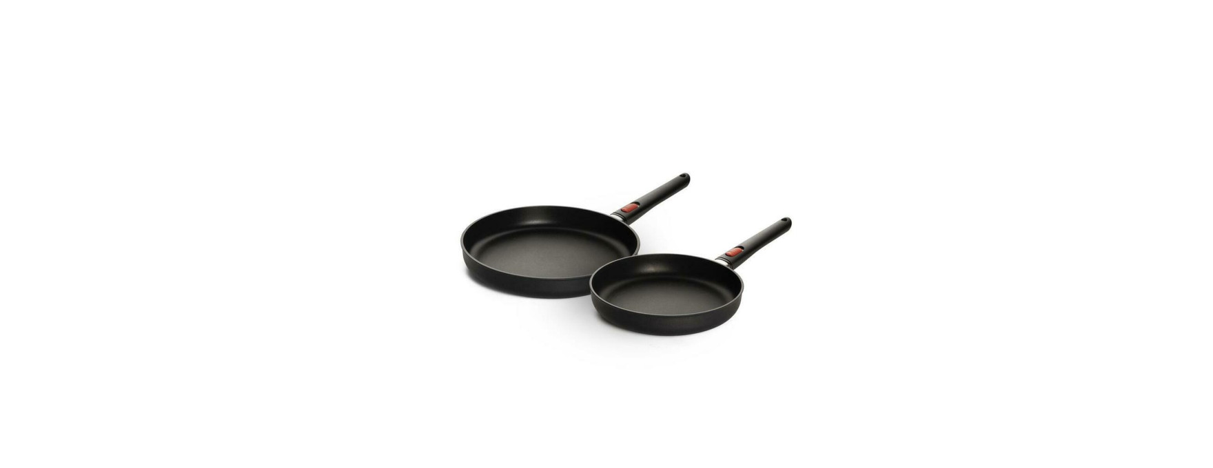 Set 2 Poêles amovibles induction Ecolite sans PFAS 24/28 cm