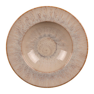 Assiette à pâtes 27cm  Akaris en grès - Table passion