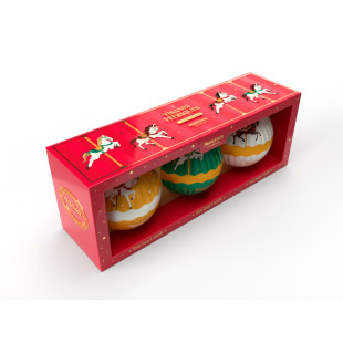 Coffret tisane de Noël : 3 boules de Noël tisanes féériques