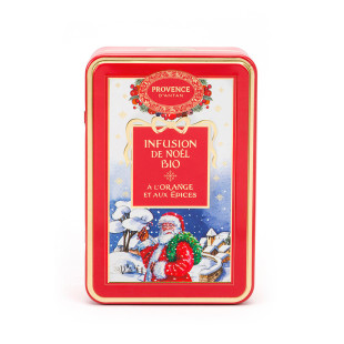 Coffret infusion de Noël bio : 24 sachets à l´orange et aux épices Coffret infusion de Noël bio : 24 sachets à l´orange et aux épices