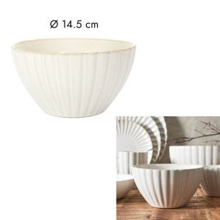 Saladier diam 14,5 cm Vlora en grès - Home décor factory