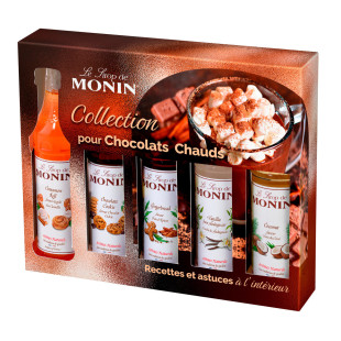 Coffret Chocolat chaud, 5 mignonnettes - Monin