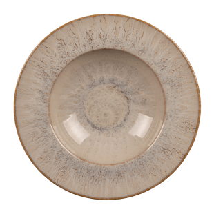 Lot de 4 assiettes à pâtes 27cm Akaris en grès - Table pass Lot de 4 assiettes à pâtes 27cm Akaris en grès - Table pass