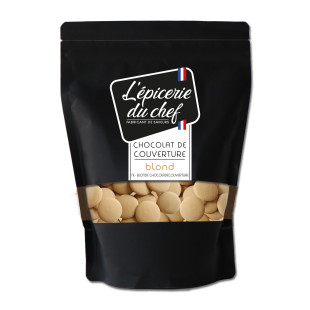 Chocolat blond de couverture 1 kg - L´épicerie du chef