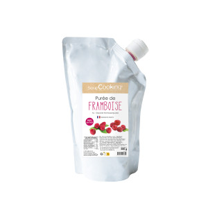 Purée de framboise 500 gr - Scrapcooking