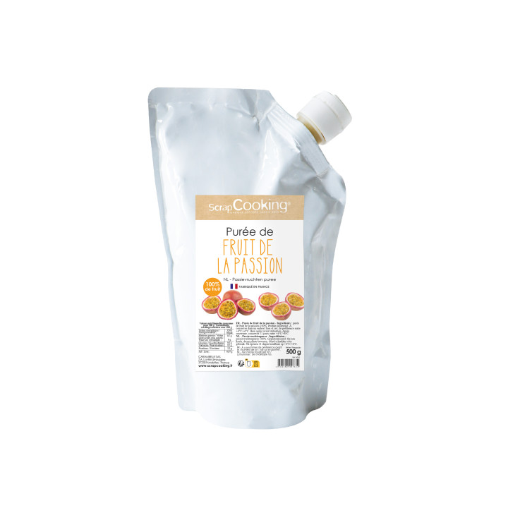 Purée de fruit de la passion 500 gr - Scrapcooking