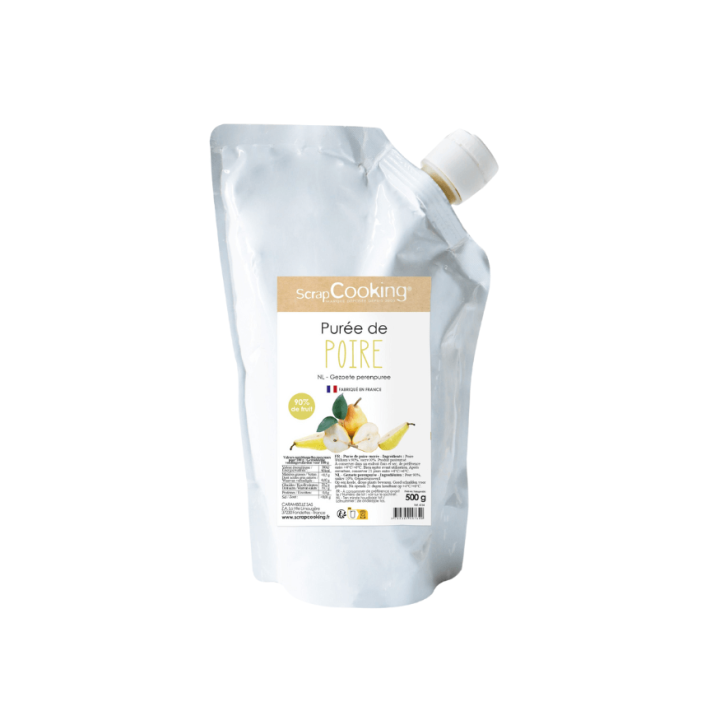 Purée de poire 500 gr - Scrapcooking