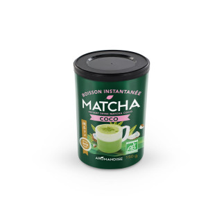 Boisson instantanée Matcha Coco 150 gr - Aromandise Boisson instantanée Matcha Coco 150 gr - Aromandise