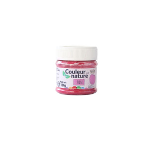 Colorant naturel en poudre Couleur nature : rose 10 gr - Tré
