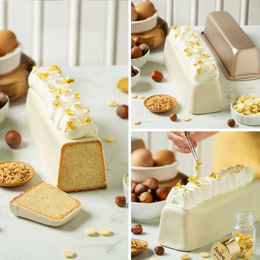 Moule à cake en métal antiadhésif Slim Cake 21 x 8 x 5.8 cm 
