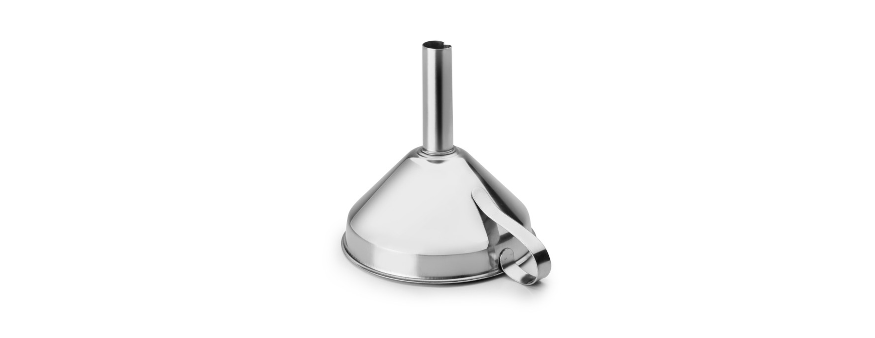 Entonnoir en inox, diamètre 10 cm avec filtre - Ibili