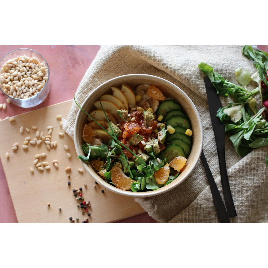 Bol Pokebowl 18cm en grès ocre - Ogo living