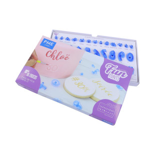 31 emporte-pièces en plastique pour cake design : chiffres e