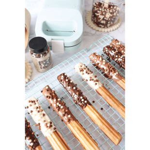 Dcor  parsemer : mini perles au chocolat blanc, noir et lait