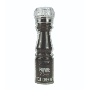 Moulin poivre noir tellichery 75g - Savor et Sens