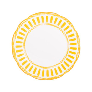 Assiette Calotte 22 cm Napoli Jaune - Table passion