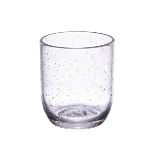 Gobelet 20 cl Lubéron bullé transparent - Table passion Gobelet 20 cl Lubéron bullé transparent - Table passion