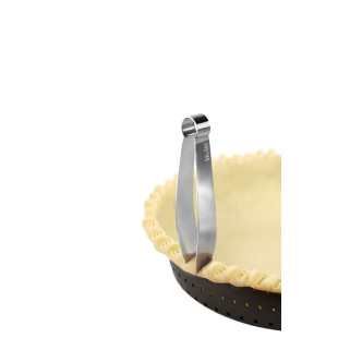 Pince  chiqueter la pte en acier inoxydable 13.5 cm - Ibili