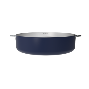La Merveilleuse sauteuse inox 28 cm myrtille - Cookut