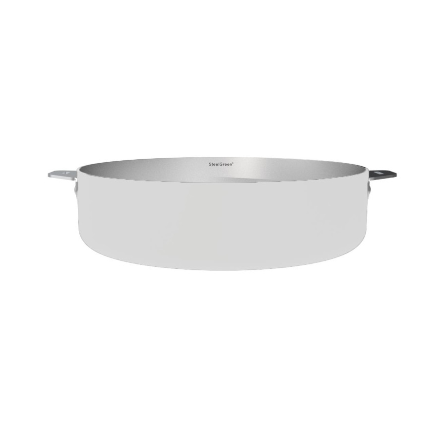 La Merveilleuse sauteuse inox 28 cm polaire - Cookut