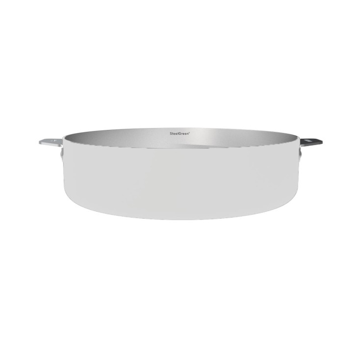 La Merveilleuse sauteuse inox 28 cm polaire - Cookut