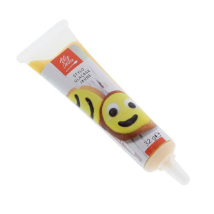 Stylo de glaçage pour décorer les biscuits jaune 32 gr