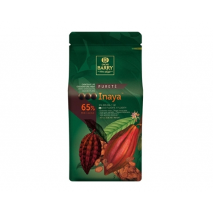 Chocolat de couverture noir pureté Inaya 65% 1 kg - Barry