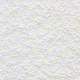 Décor à parsemer : petites perles blanches 110 gr