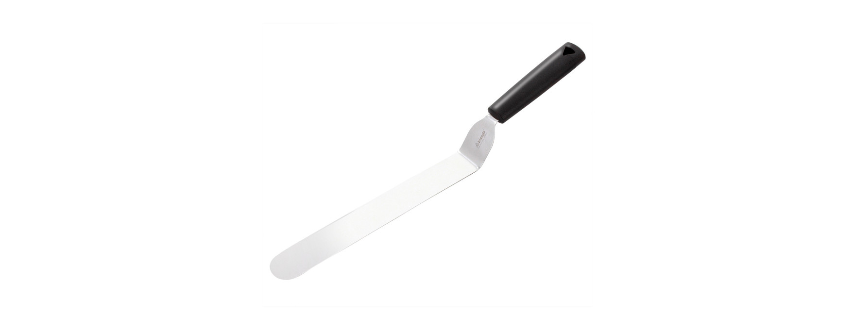 Spatule coudée en inox 25 cm - Alice Délice