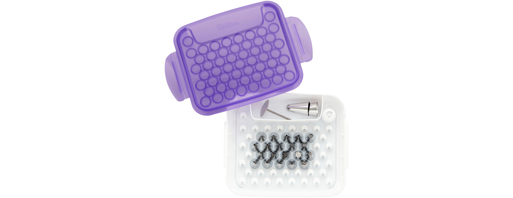 Coffret de 22 douilles en inox avec boîte de rangement - Wil