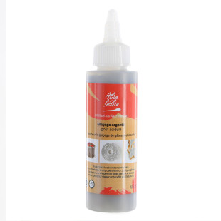 Glaçage drip cake argenté goût acidulé 125 gr Glaçage drip cake argenté goût acidulé 125 gr