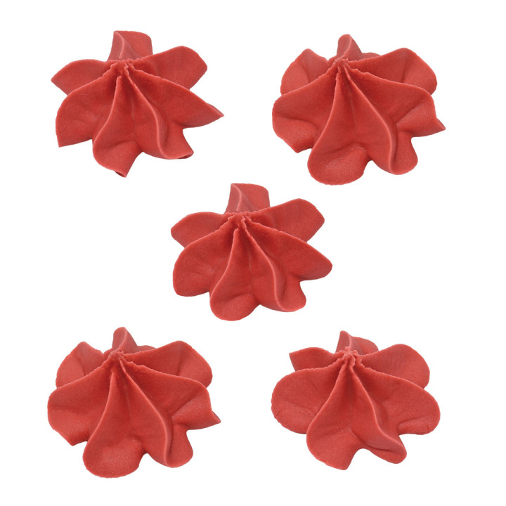 Douille en inox : fleur 15 mm  1J - PME