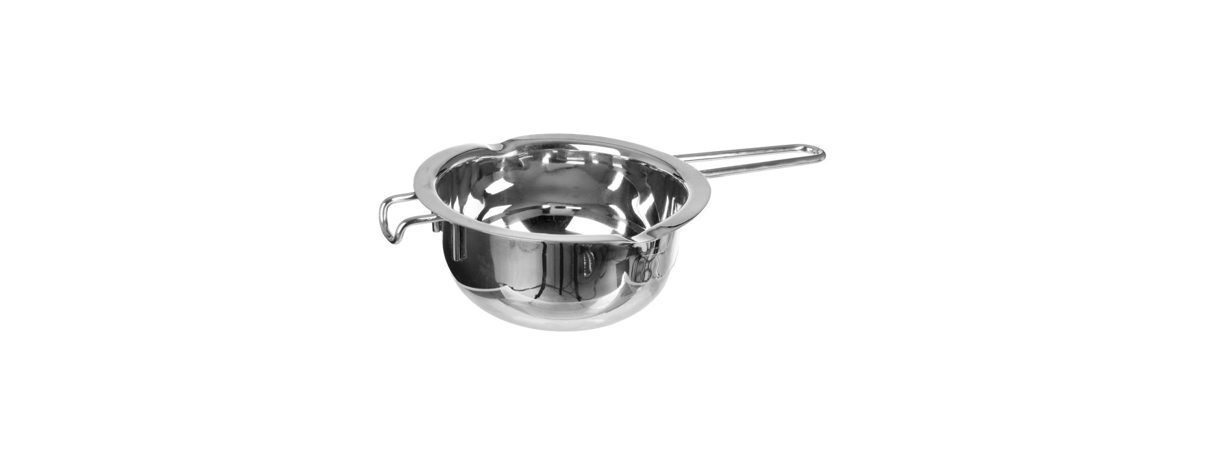 Bol pour bain-marie avec poignée en inox 14.3 x 25.5 cm - 5 