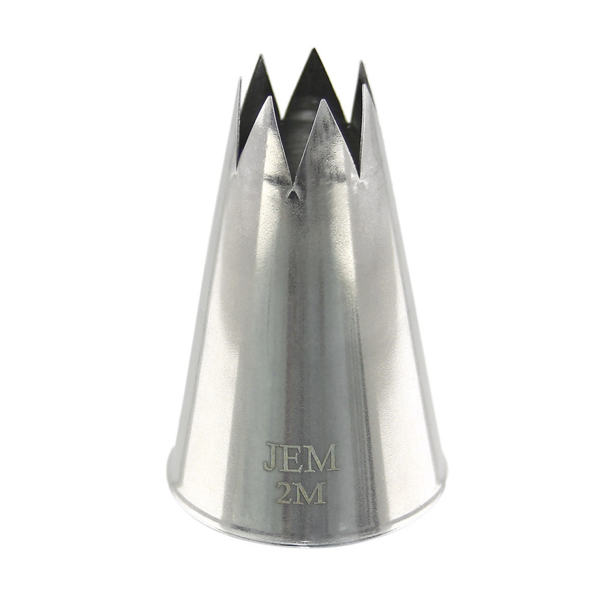 Douille en inox : cannelée étoile 17 mm  2M - PME