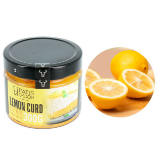 Crème de citron lemon curd prêt à l'emploi 300 gr - Patisdécor