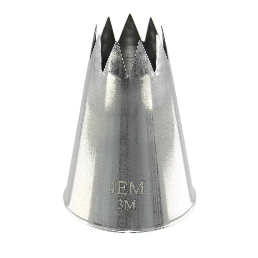 Douille en inox : cannelée étoile 18 mm  3M - PME