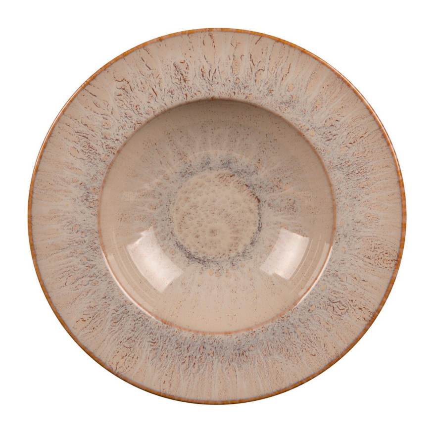 Assiette à pâtes 27cm  Akaris en grès - Table passion