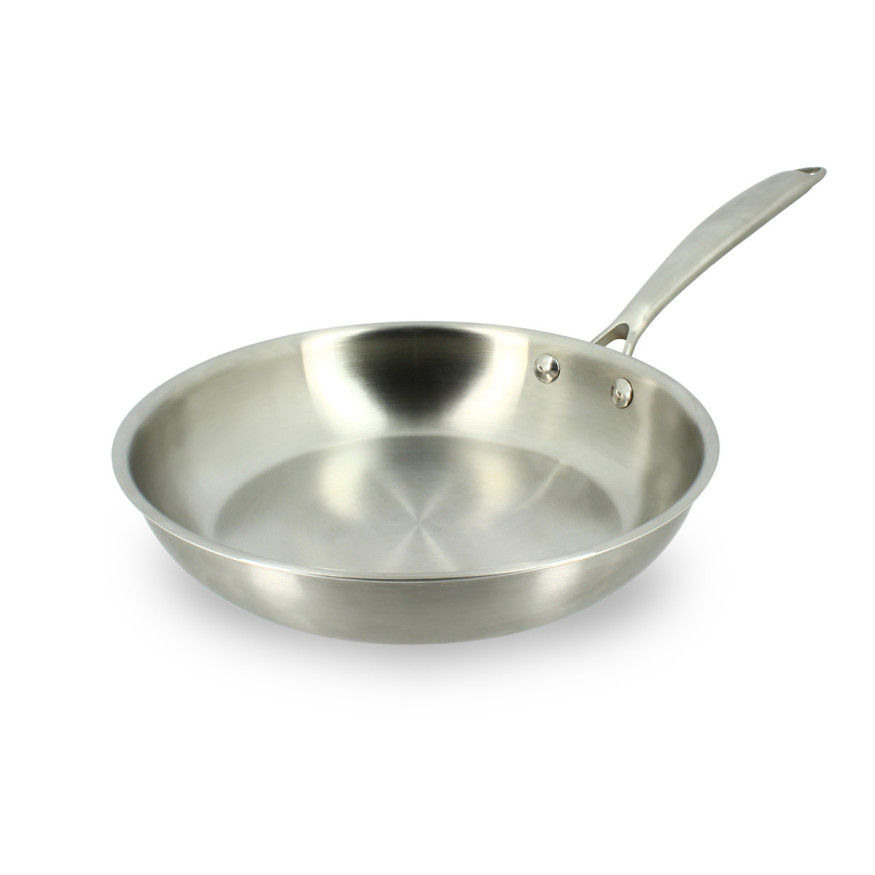 Poêle triply inox 24 cm sans PFAS - Menastyl