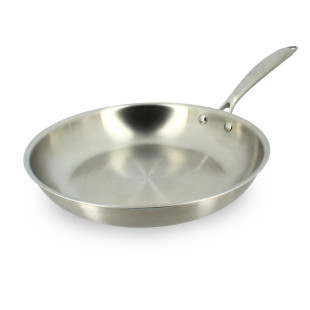Poêle triply inox 28 cm sans PFAS - Menastyl
