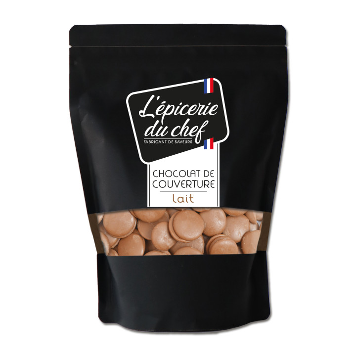 Chocolat au lait de couverture 1 kg - L´épicerie du chef