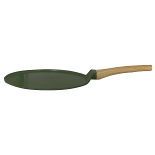 Crépière 26 cm full induction revêtue sans PFAS Fougère - Co Crépière 26 cm full induction revêtue sans PFAS Fougère - Co
