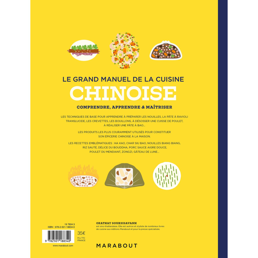 Le grand manuel de la cuisine chinoise - Marabout