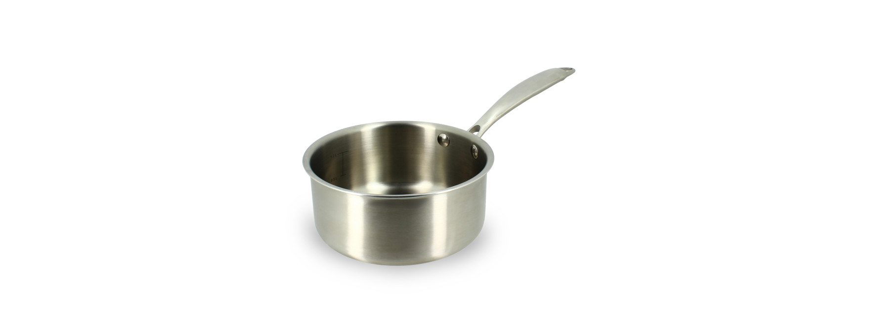 Casserole Triply en acier inoxydable 16cm sans PFAS - Menast