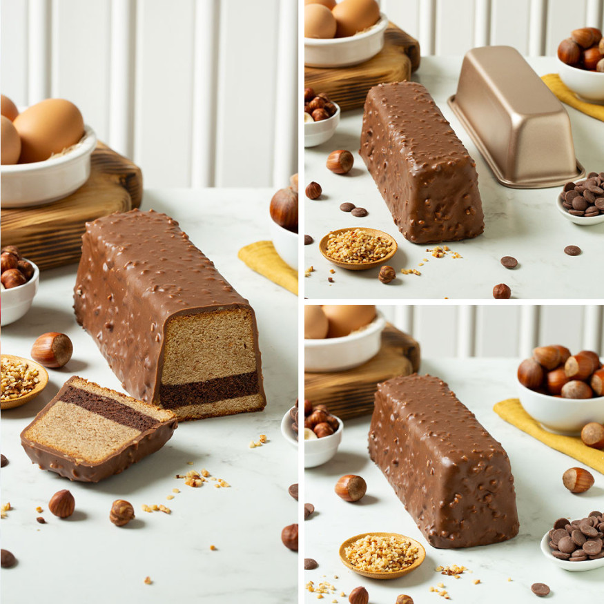 Moule à cake en métal antiadhésif Slim Cake 26 x 8 x 5.8 cm 