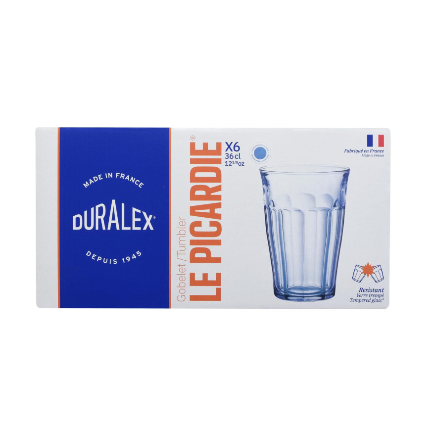 Verre Le Picardie 36cl Bleu - Duralex
