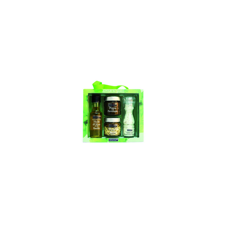 Coffret autour du basilic - Savor et Sens